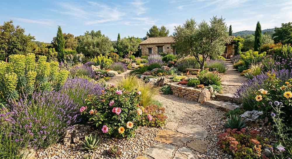 Climate resilient gardens and landscapes